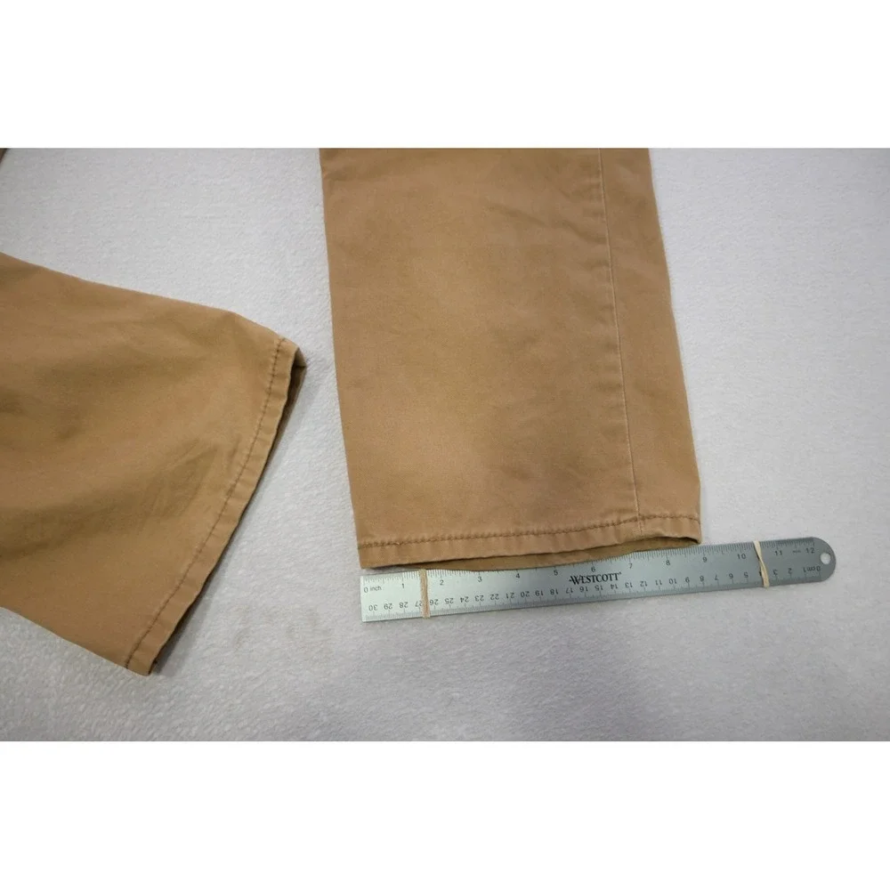 Levi's 514 Straight Fit Pants Mens‎ 40x32 Tan Cotton Twill Casual Excellent